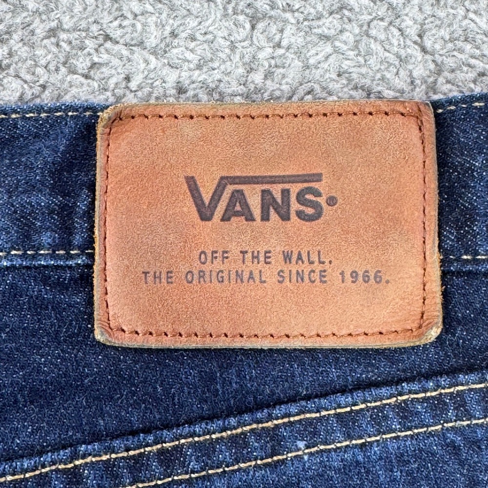Vans V16 Slim Jeans Mens 31x30 Indigo Dark Wash Denim‎ VN0A2Y5OIND